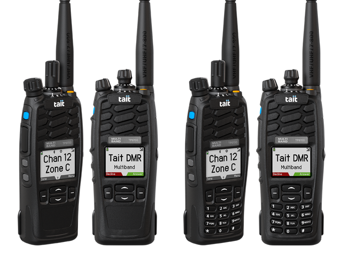 TP9700 DMR Multiband Portables