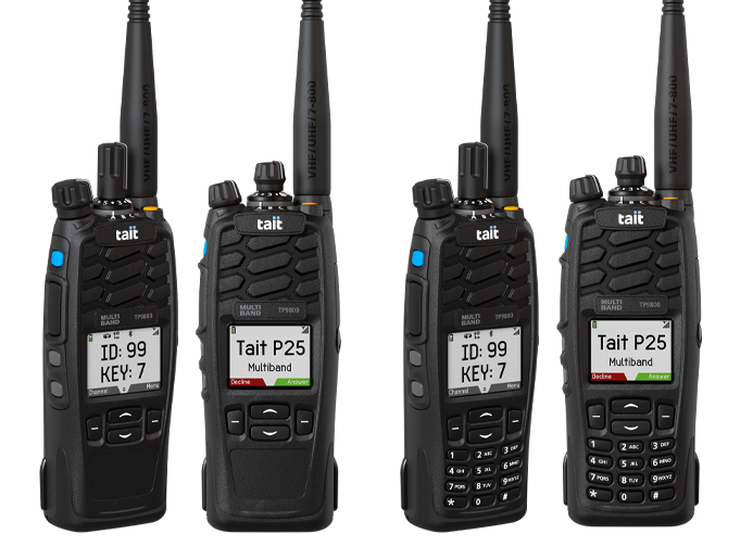 TAIT TP9800 P25 Multiband Portables - Image 2